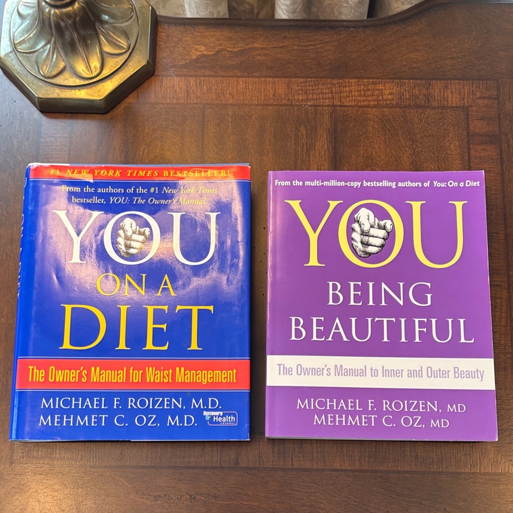 YOU‎ Series Book Set by Michael F. Roizen and Mehmet C. Oz 💛 2 Books!